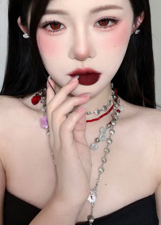 Annieone Cherry Punk Red 朋克櫻桃 1 Day 十片裝