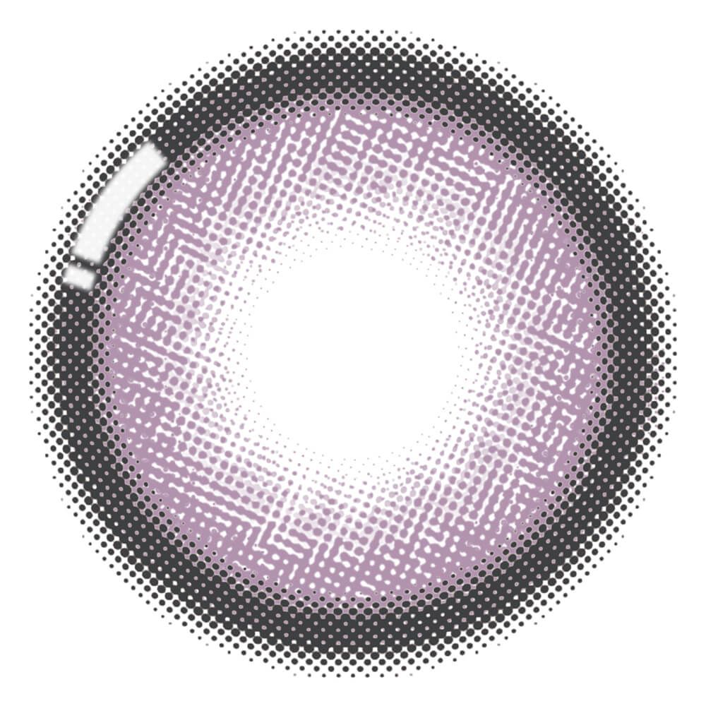 【預購】HONEY KISS Chulun Mist Purple 1 Day 十片裝