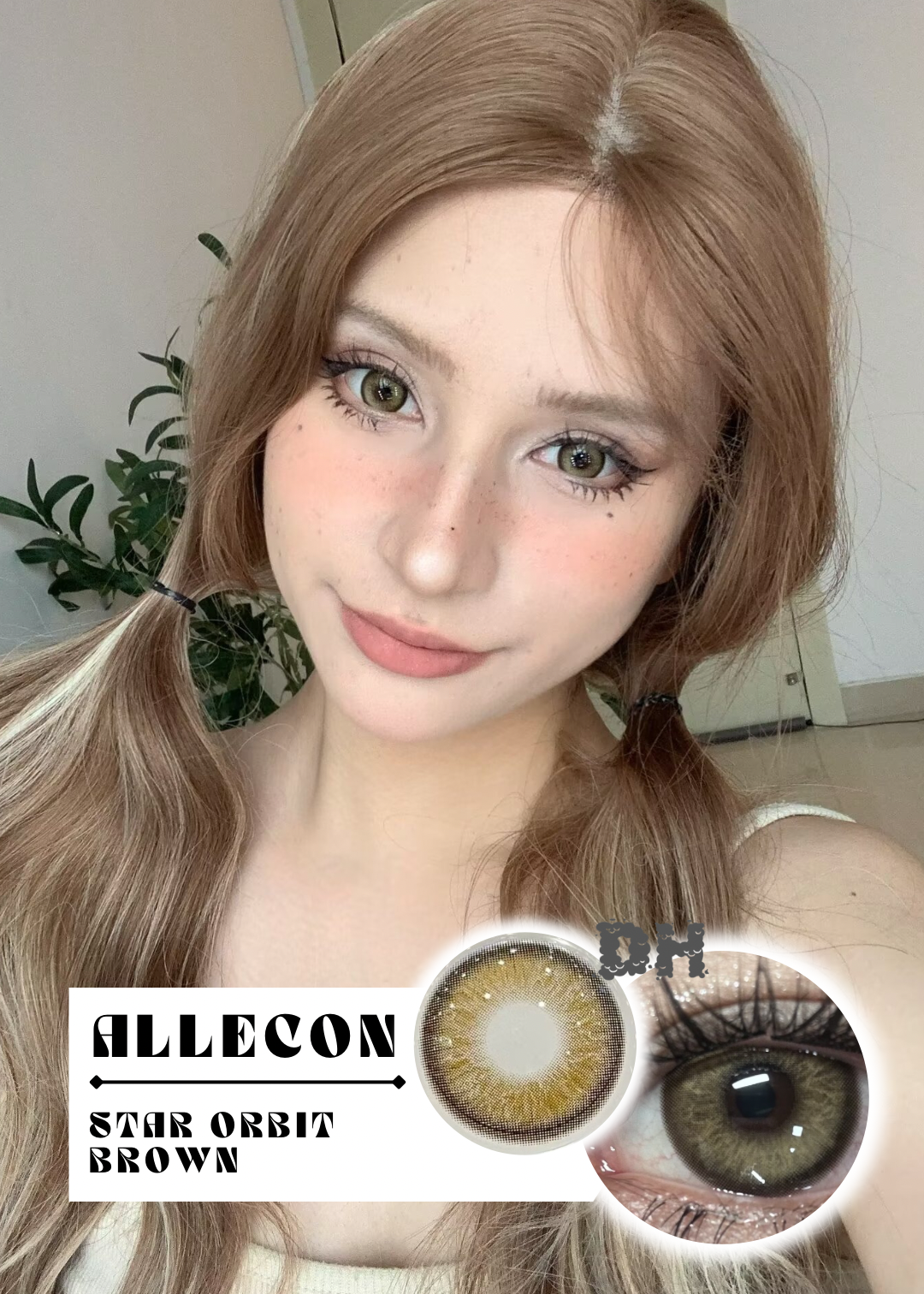 Allecon Star Orbit Brown 星軌褐 6-Months 一片裝