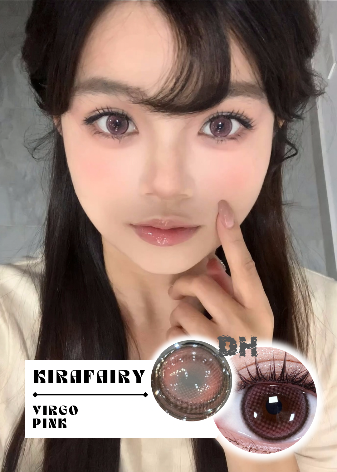 Kirafairy Virgo Pink 絡色櫻 6-Months 一片裝