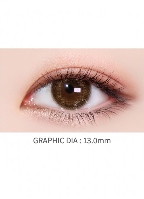 【散光訂製】LENSME Torica Demeure Deep Brown 6-Months 一片裝