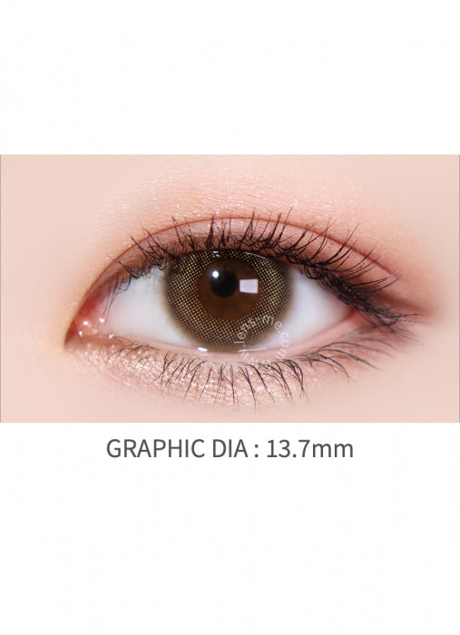 【散光訂製】LENSME Torica Demeure Brown 1-Month 兩片裝