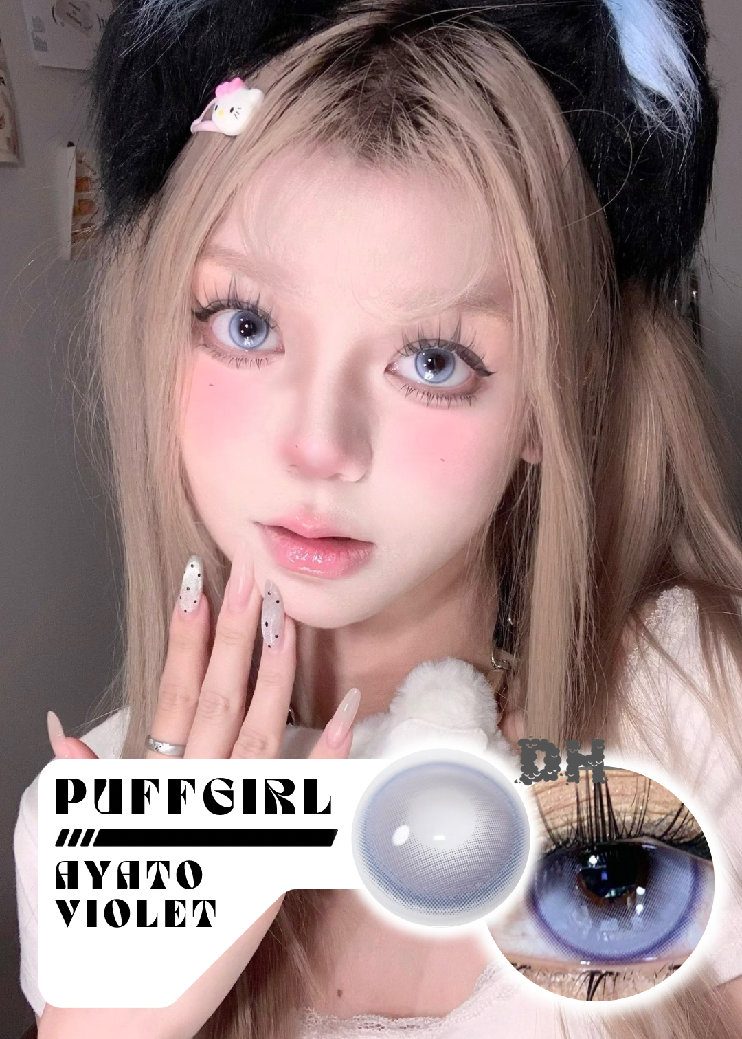 Puffgirl Ayato Violet 霓虹甜心 6-Months 一片裝