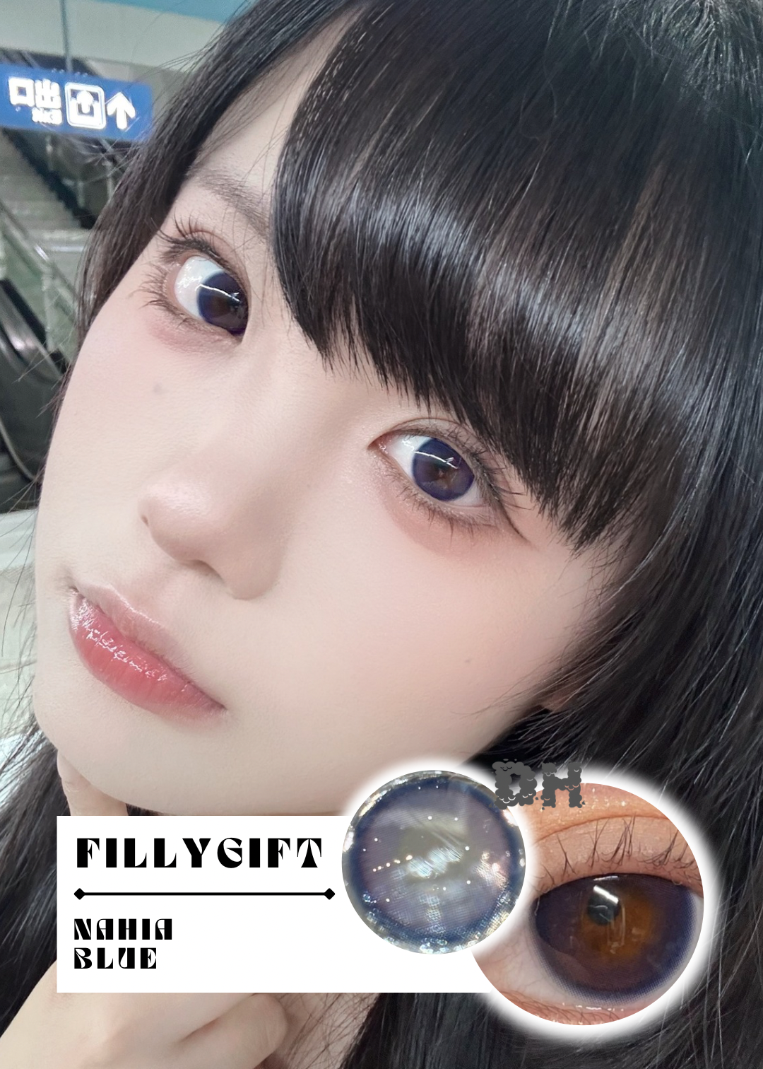 FullyGift Nahia Blue 誕生淚時 6-Months 一片裝