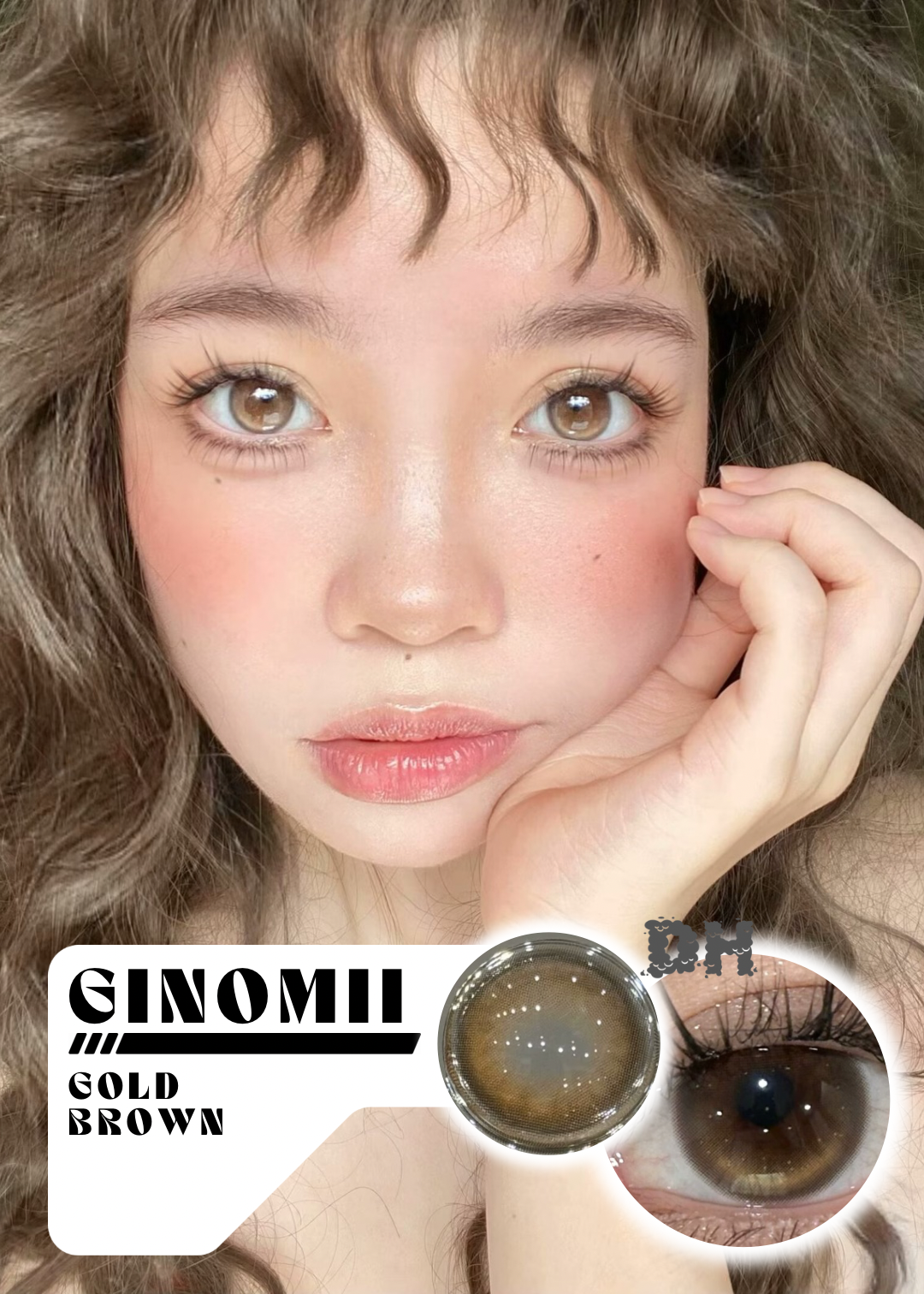 Ginomii Gold Brown 金魚泡芙