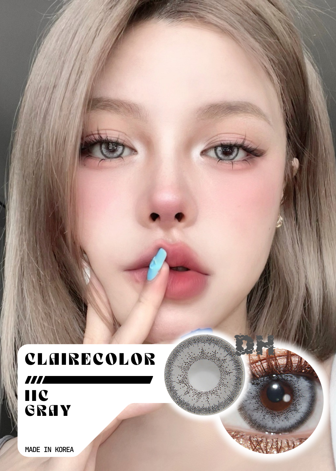 Clairecolor IIC Gray 泰酷辣 1 Year 一片裝