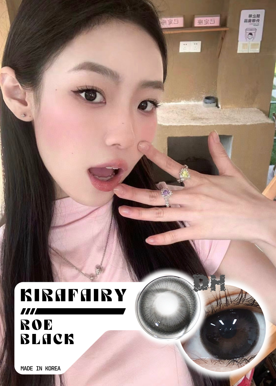 Kirafairy Roe Black 玻璃烏賊 (6-months / 1 Day)