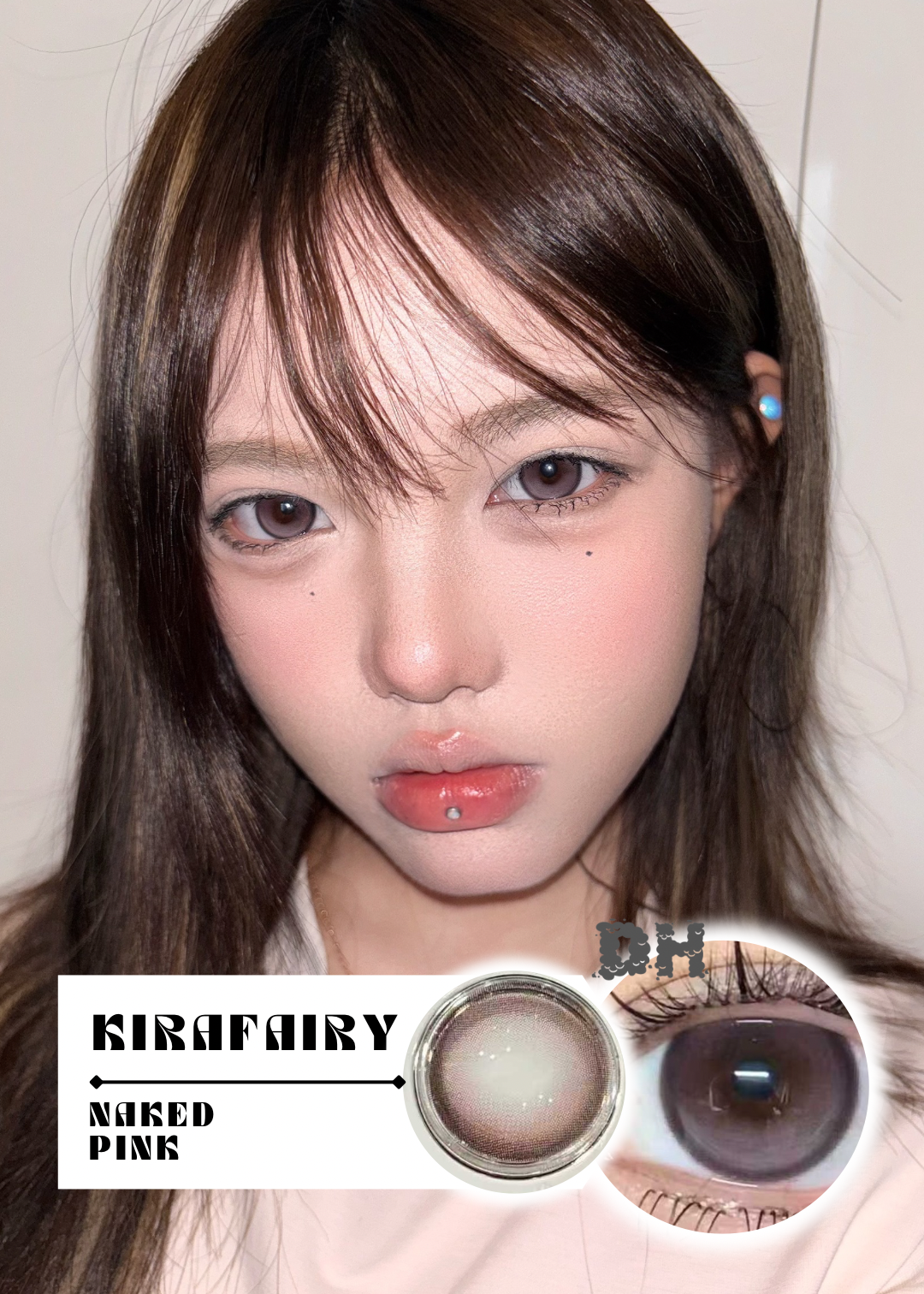 Kirafairy Naked Pink 脆玻璃 6-Months 一片裝