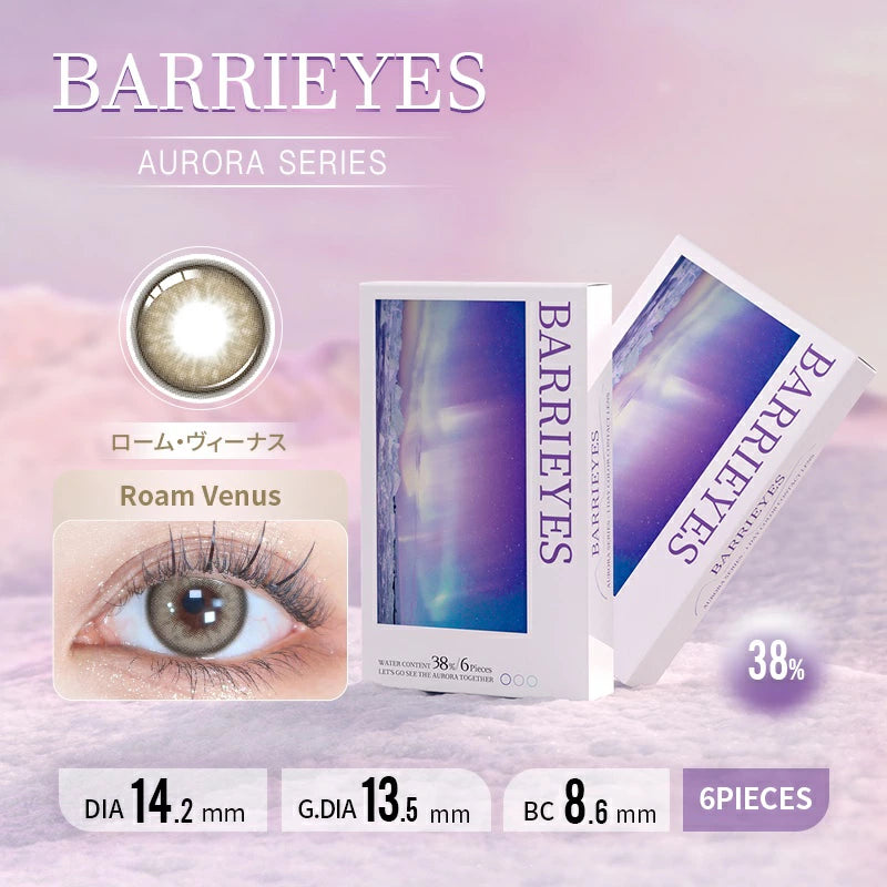 【預購】BARRIEYES Aurora Series Roam Venus 1 Day 六片裝
