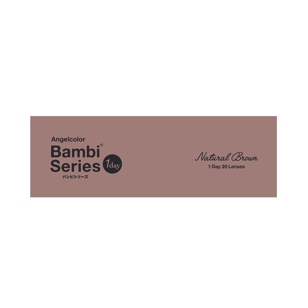 【預購】Angelcolor BAMBI SERIES Natural Brown 1 Day 十片裝