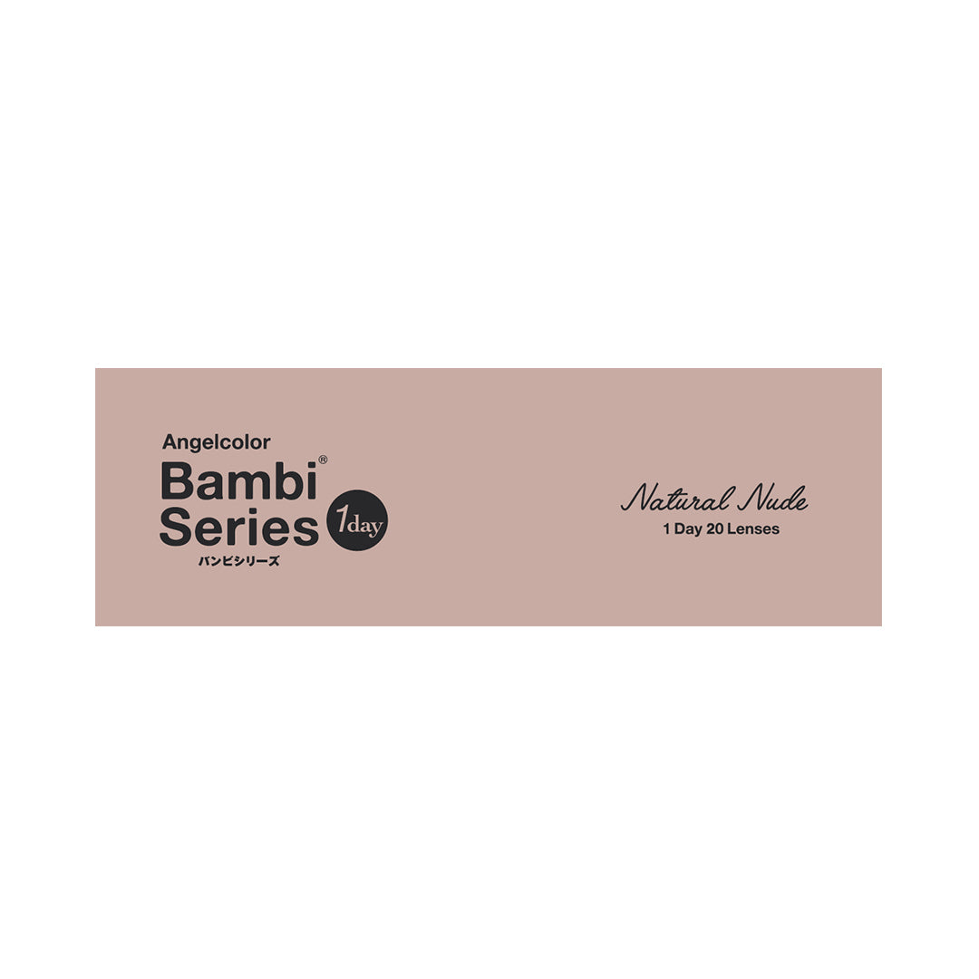 【預購】Angelcolor BAMBI SERIES Natural Nude 1 Day 十片裝