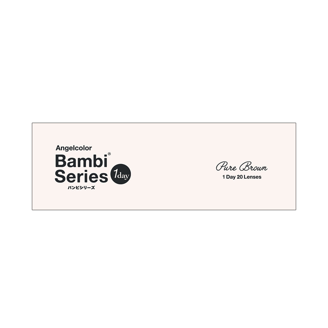 【預購】Angelcolor BAMBI SERIES Pure Brown 1 Day 十片裝