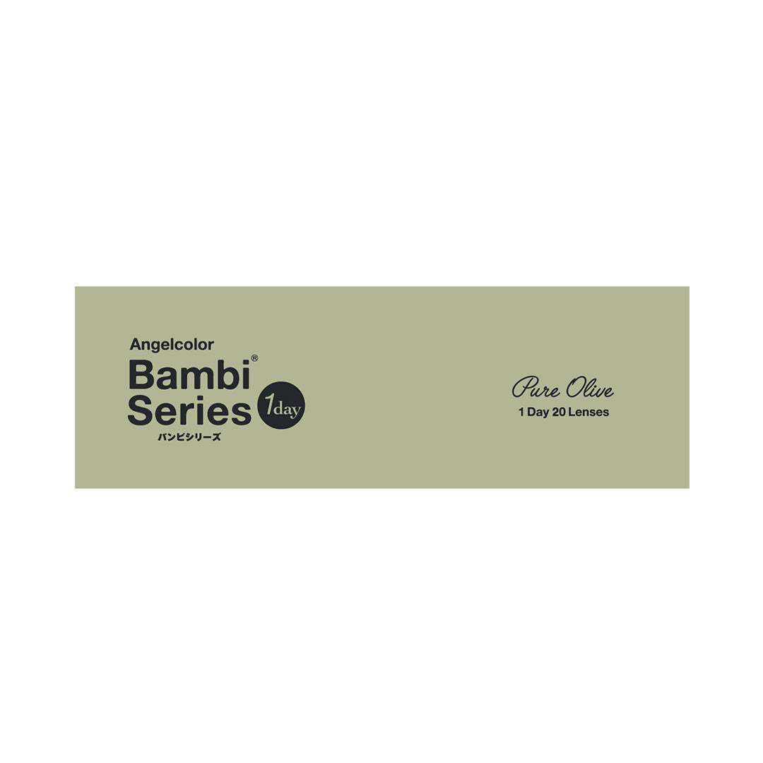 【預購】Angelcolor BAMBI SERIES Pure Olive 1 Day 十片裝
