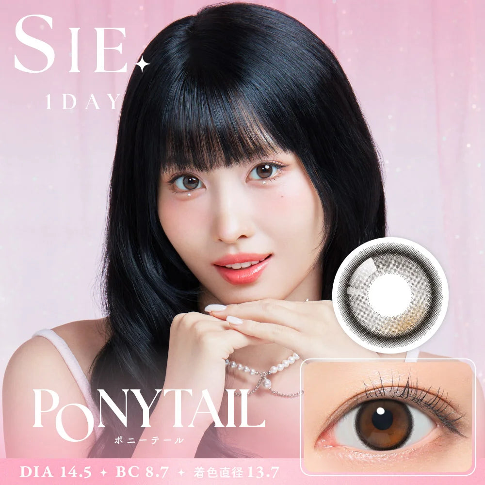 【預購】SIE Ponytail 1 Day 十片裝