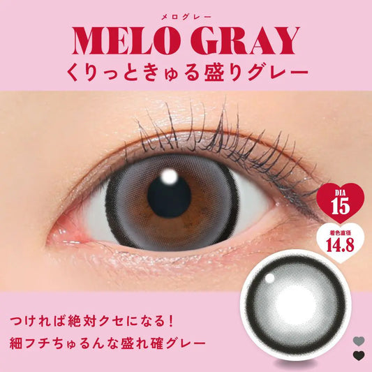 【預購】FABULOUS Melo Gray 1 Day 十片裝