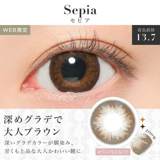 【預購】SECRET CANDY MAGIC Sepia 1 Day 二十片裝