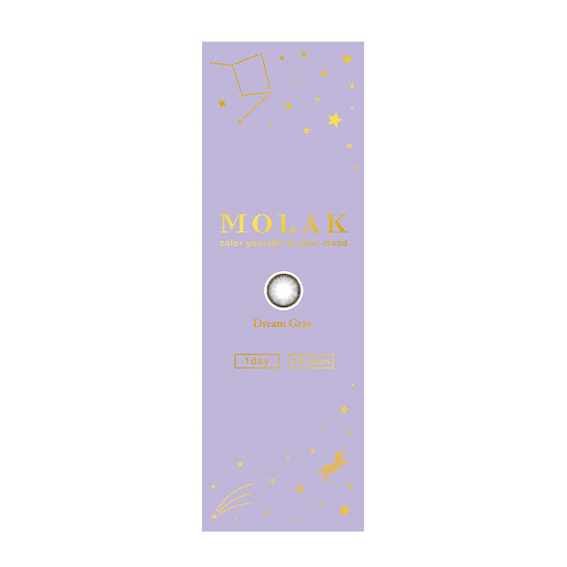 【預購】MOLAK Dream Gray 1 Day 十片裝