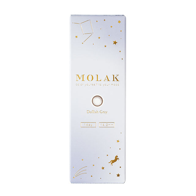 【預購】MOLAK Dollish Gray 1 Day 十片裝