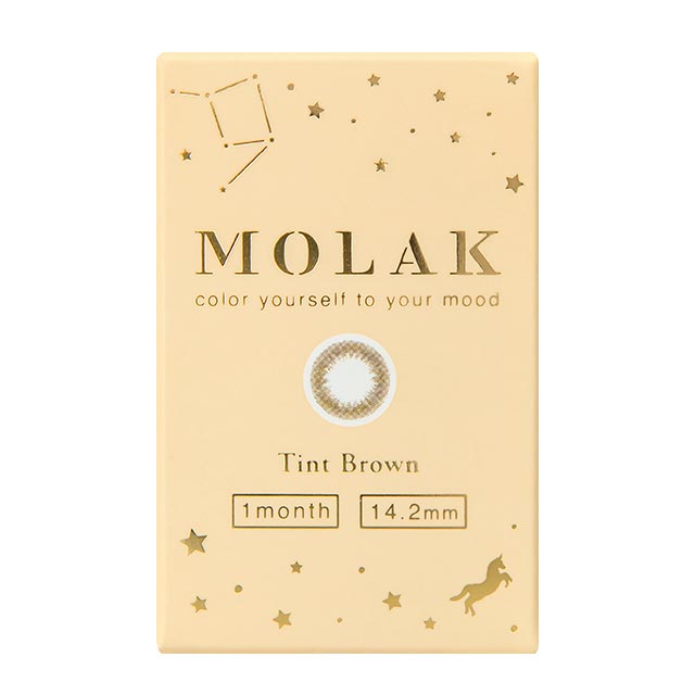 【預購】MOLAK Tint Brown 1-Month 兩片裝