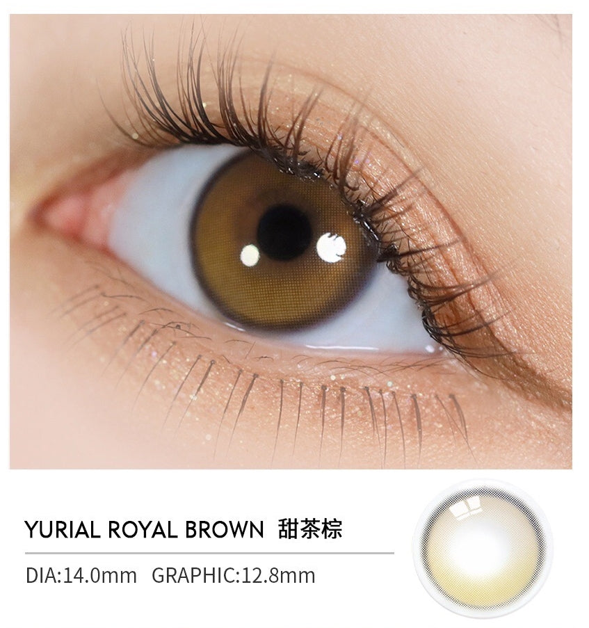 URIA IDOL YURIAL Royal Brown 甜茶棕