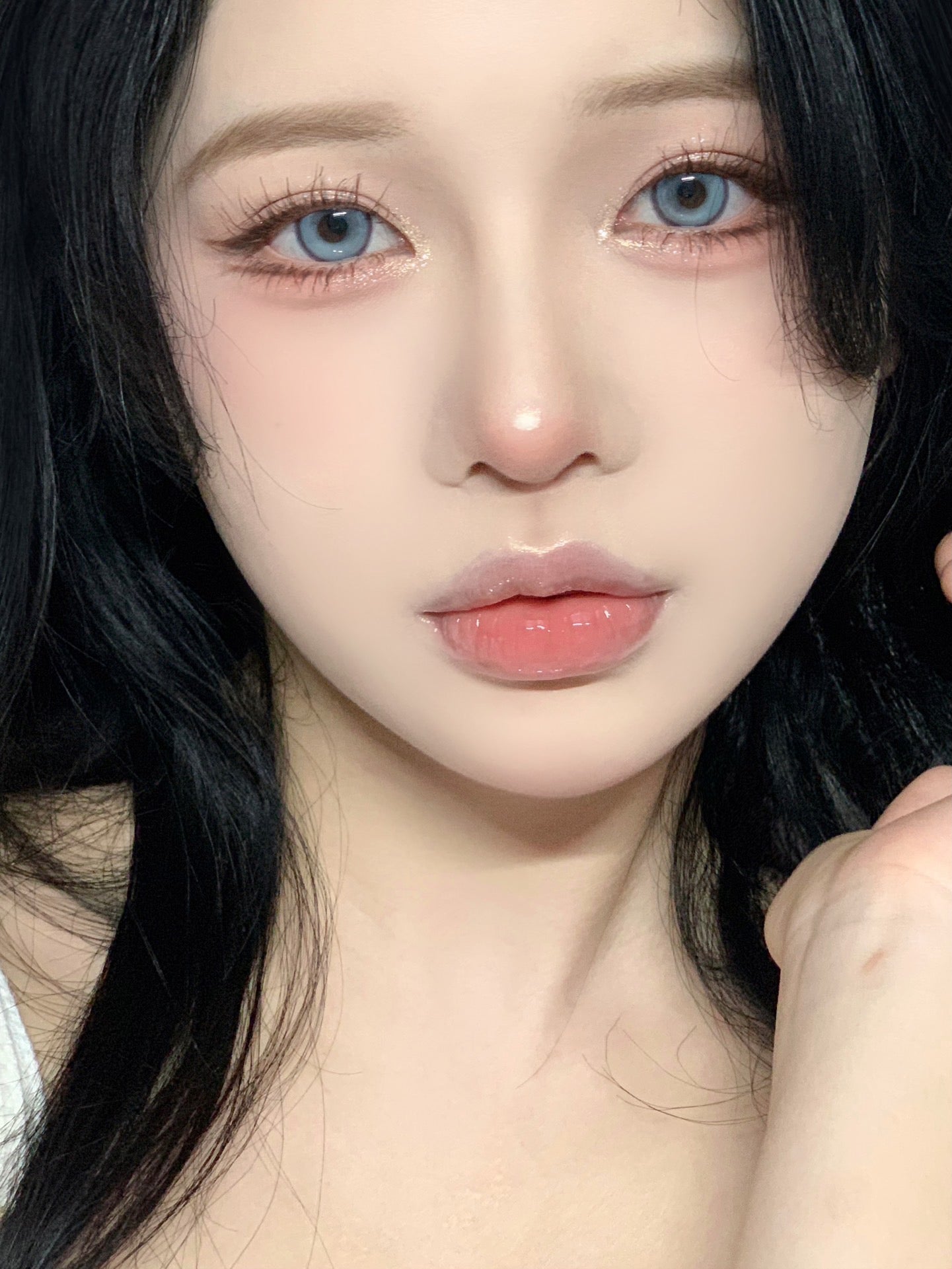 Clairecolor Navy Blue 奶藍凍凍 1 Year 一片裝