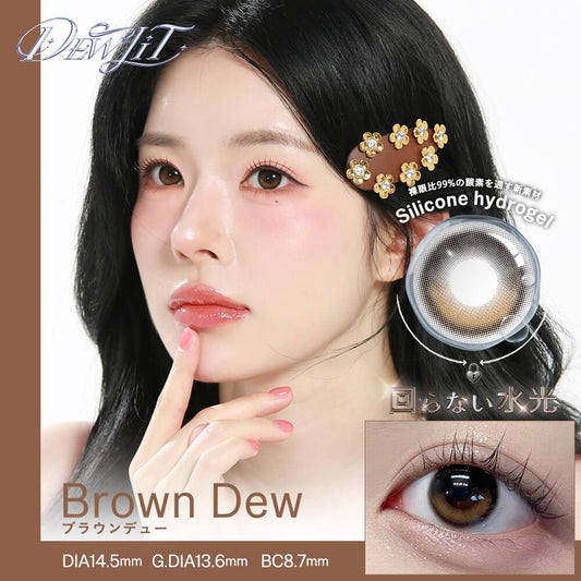 【預購】Dewlit Brown Dew 1 Day 十片裝