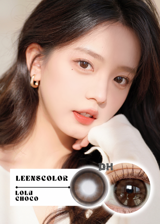 Leenscolor Lola Choco 楊梅冰 1 Year 一片裝