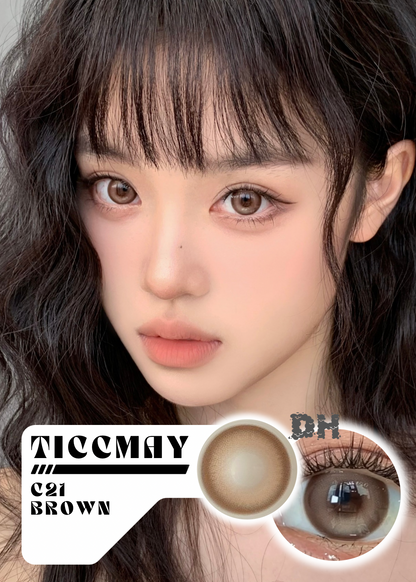 Ticcmay C21 Brown 黃油奶霜 1 Year 一片裝