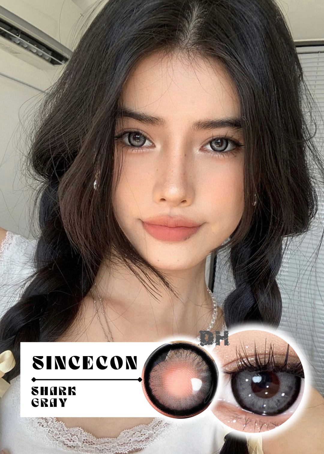 Sincecon Shark Gray 虎紋鯊 1 Day 十片裝