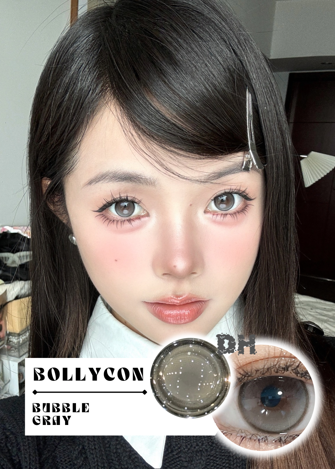 Bollycon Bubble Gray 牛乳泡泡