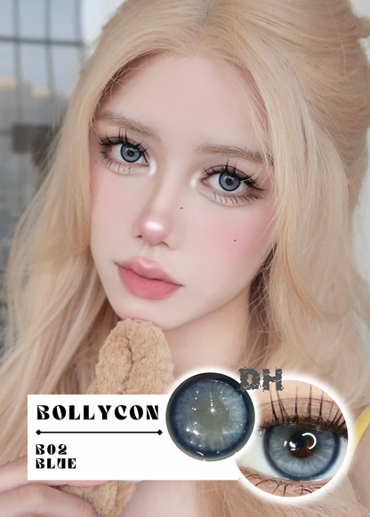 Bollycon B02 Blue 琉璃鯨藍 6-Months 一片裝