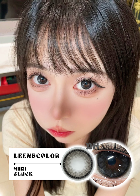 Leenscolor Miki Black 大樹莓 1 Year 一片裝