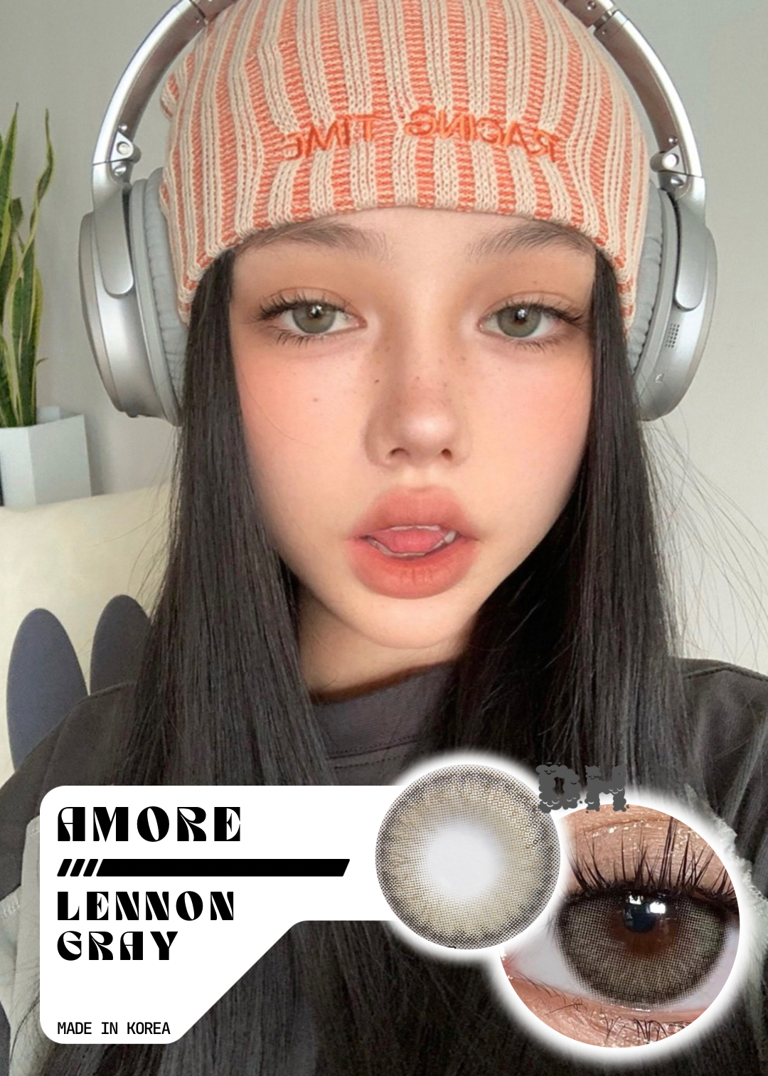 Amore Lennon Gray 水泥封心