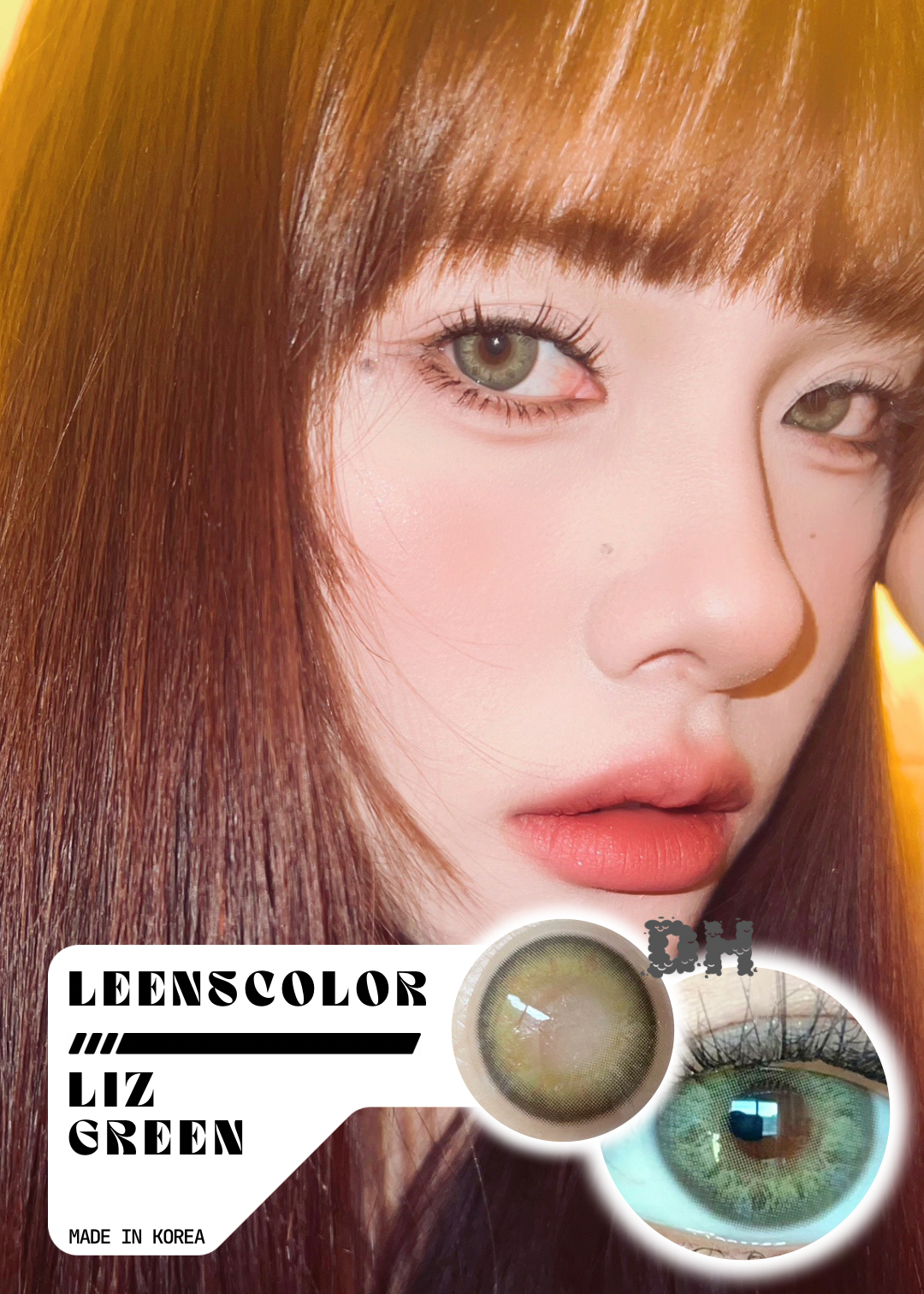 Leenscolor Liz Green 緬因虹膜綠