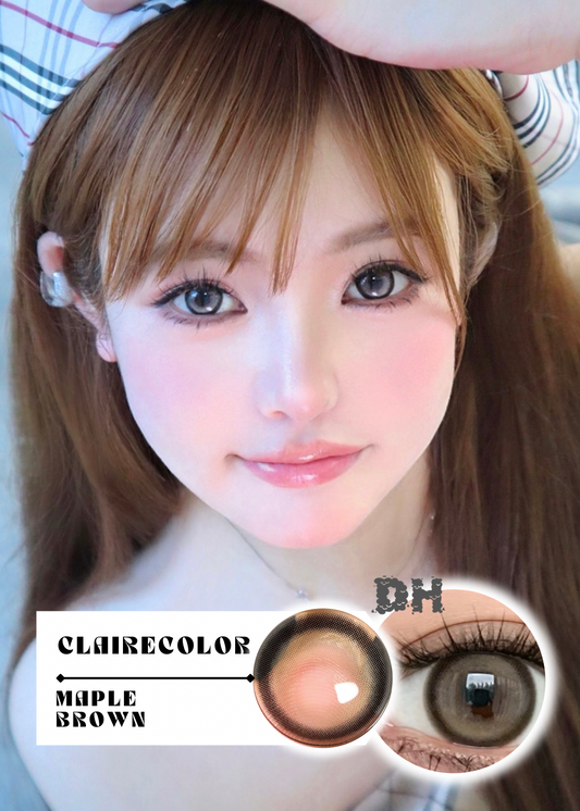 Clairecolor Maple Brown 膠原甜心 1 Year 一片裝
