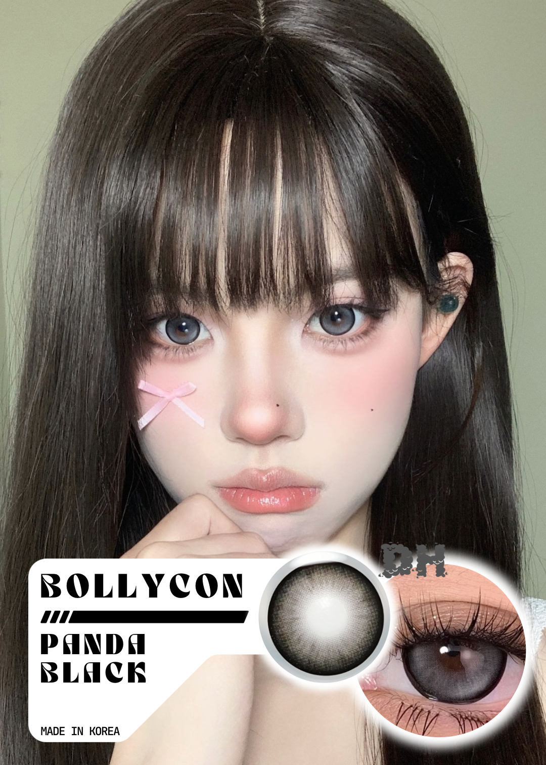 Bollycon Panda Black 芝麻酒窩 1 Day