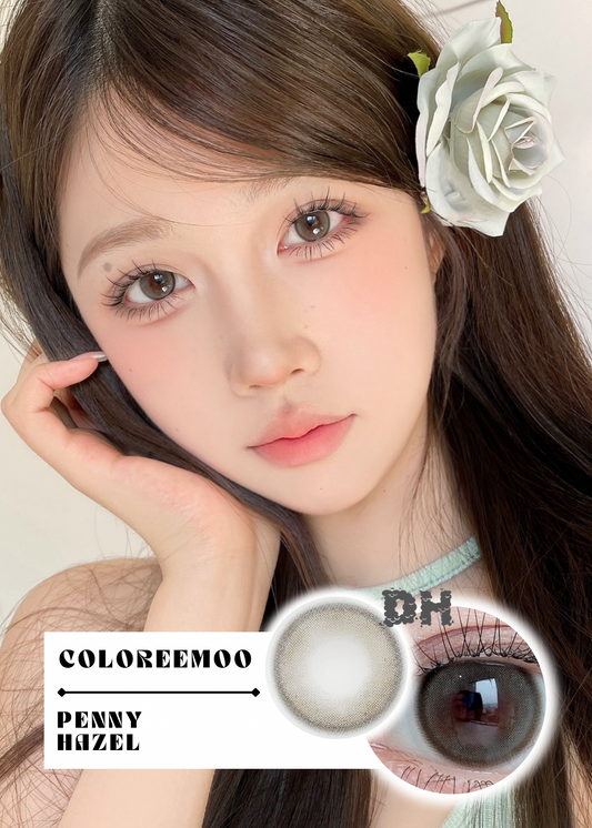 Coloreemoo Penny Hazel 油栗淺駝 1 Year 一片裝