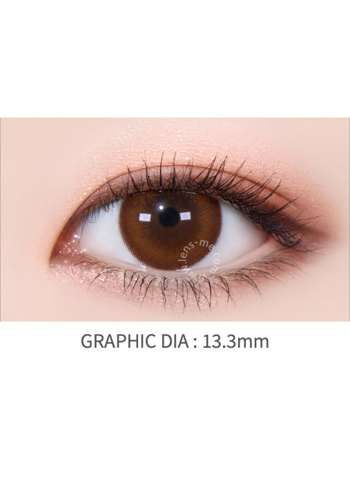 【散光訂製】LENSME Dyllis Light Brown 1-Month 兩片裝