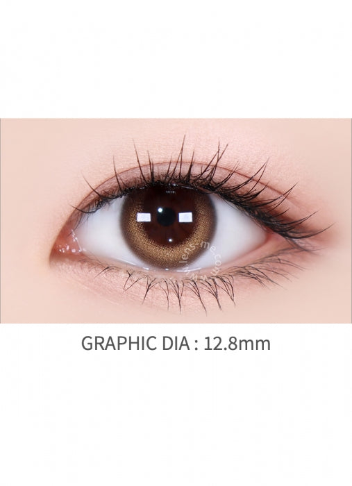 【散光訂製】LENSME Lilmoon Light Brown 1-Month 兩片裝