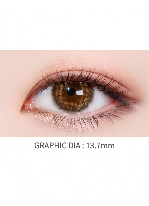 【散光訂製】LENSME Torica Elenity Brown 1-Month 兩片裝