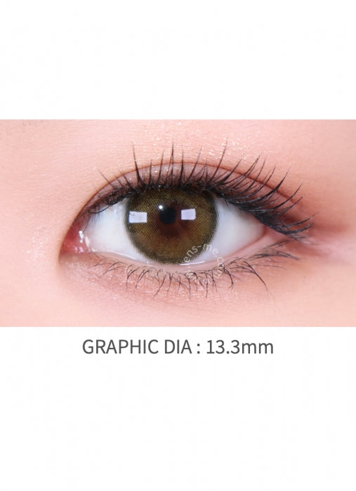 【散光訂製】LENSME Waterring Deep Olive 1-Month 兩片裝