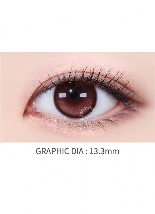 【散光訂製】LENSME Kuring Pink Brown 1-Month 兩片裝