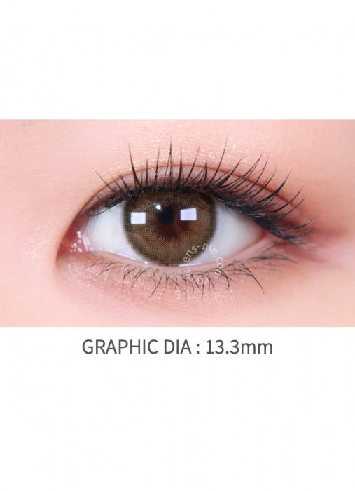 【散光訂製】LENSME Waterring Deep Brown 6-Months 一片裝