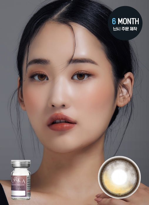【散光訂製】LENSME Kuring Brown 6-Months 一片裝
