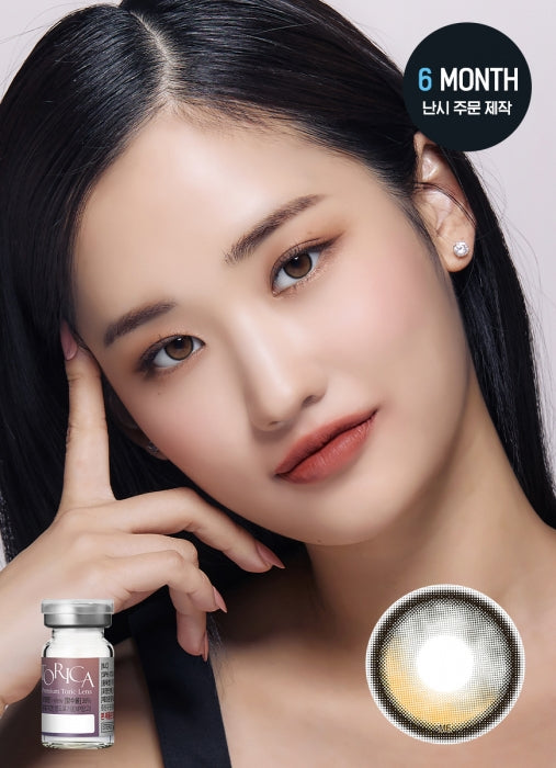 【散光訂製】LENSME Kuring Black 6-Months 一片裝