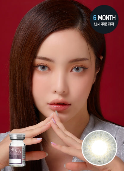 【散光訂製】LENSME Cubic Gray 6-Months 一片裝