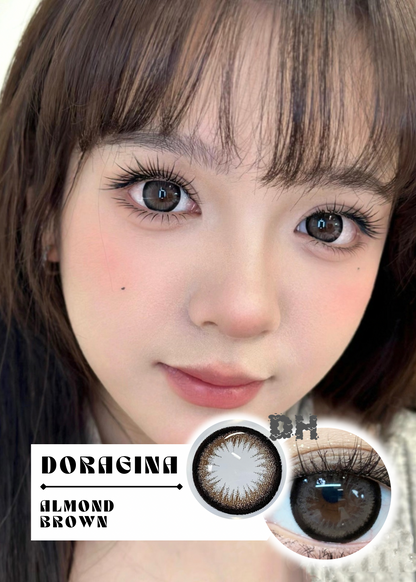 Doragina Almond Brown 可可杏仁 (1 Year 一片裝/ 1 Day 十片裝)