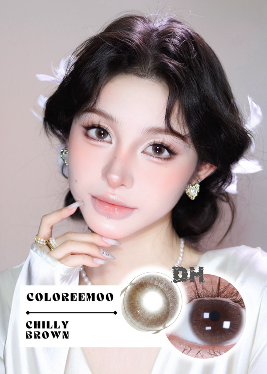 Coloreemoo Chilly Brown 丁達爾棕 1 Year 一片裝