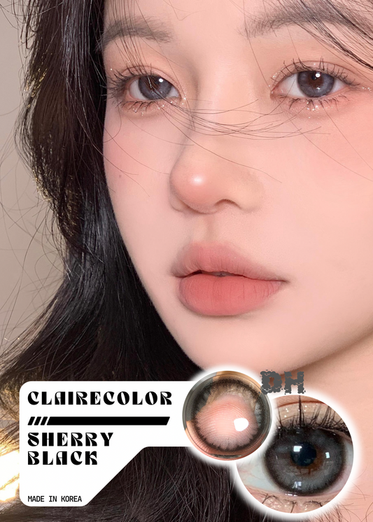 Clairecolor Sherry Black 淚花冰珠