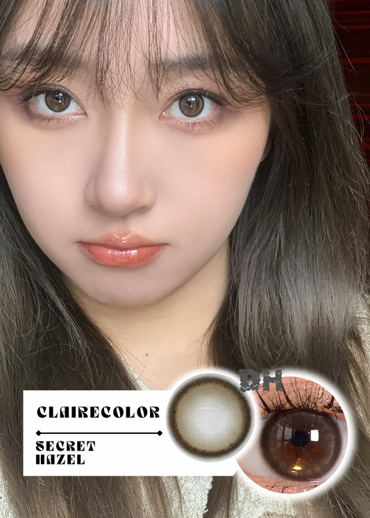 ClaireColor Secret Hazel 水光奶褐 1 Year 一片装